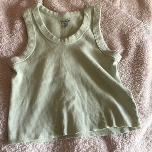 BRANDY MELVILLE green tank top